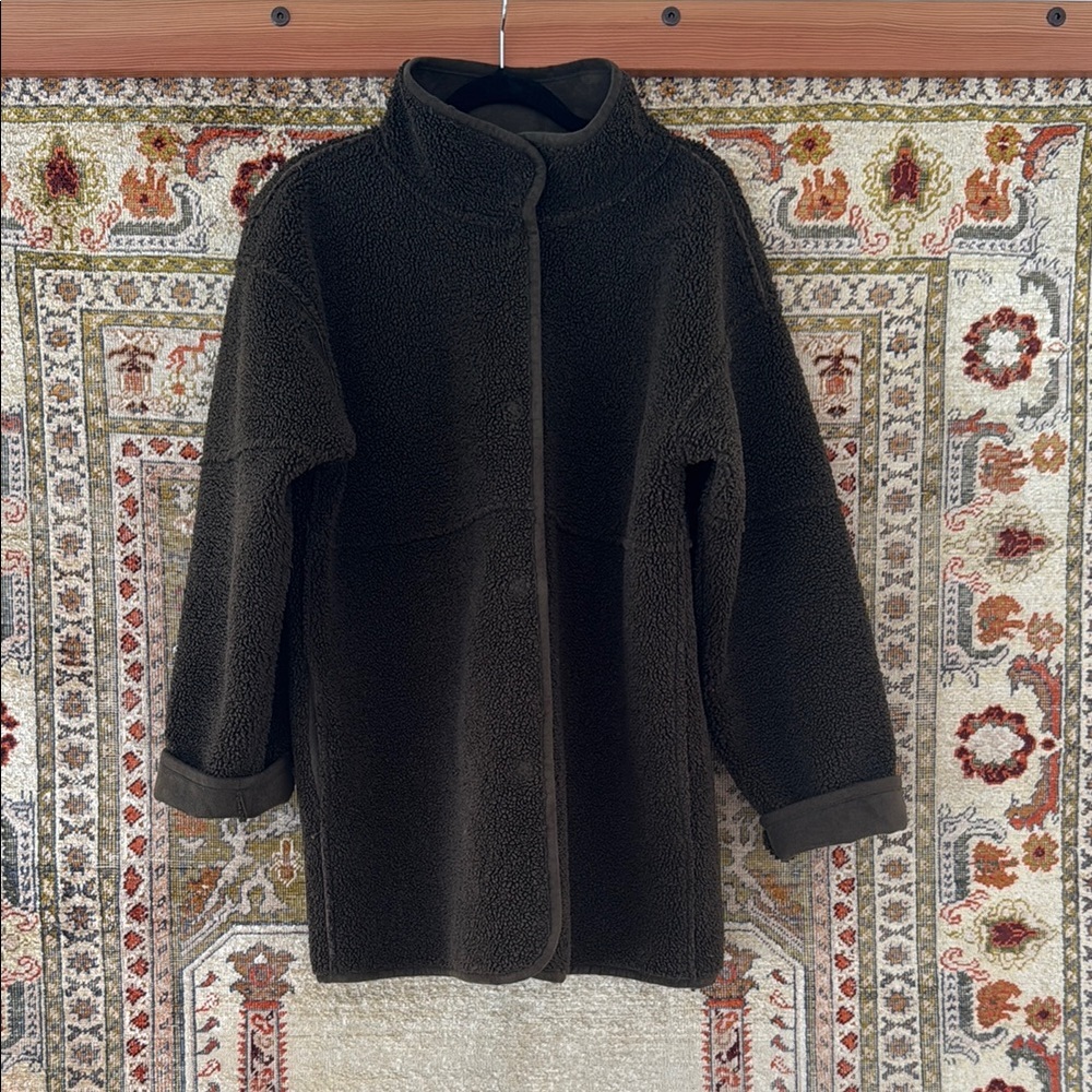 Velvet by Graham & Spencer Albany Reversible Lux Sherpa Coat